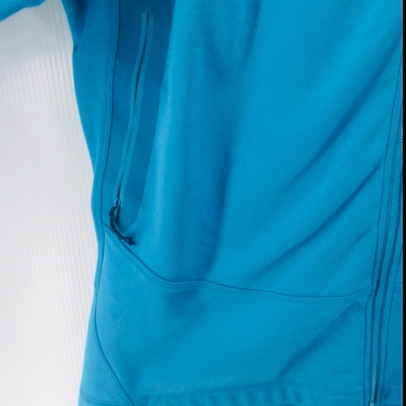 ARCTERYX MENS ARENITE XXL BLUE TETRA FULL ZIP NWOT RARE HOODY. ULTRA COMFY GEAR! - Picture 5 of 15